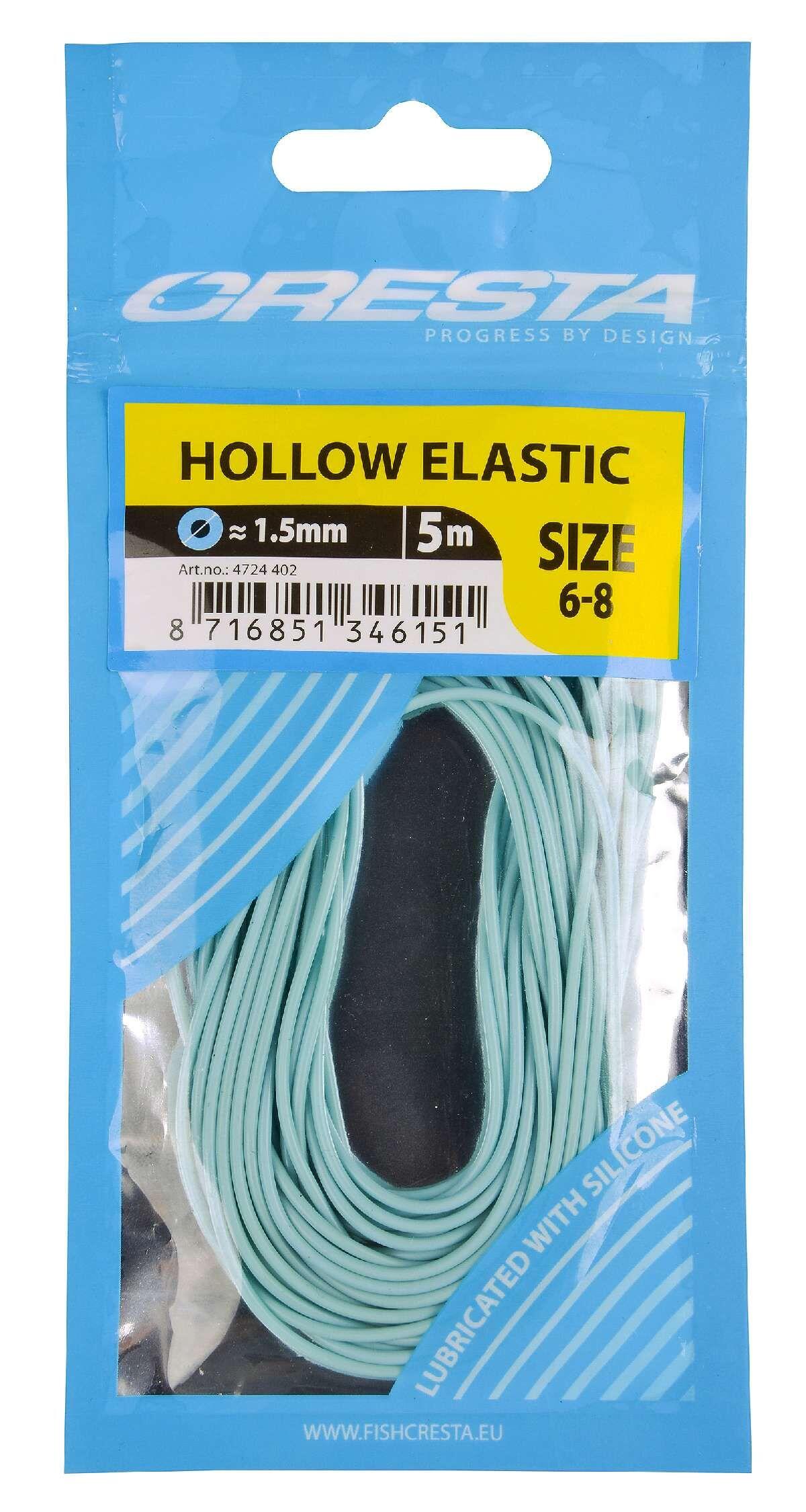CRESTA Cresta Hollow Elastic 1.5 mm  5 m  Light Blue