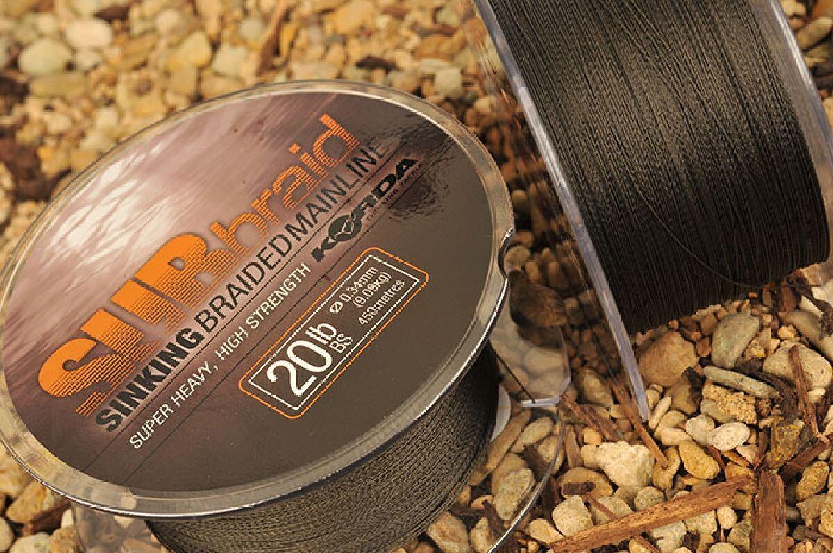 KORDA Korda Sub Braid 450M 20lb - 9,09Kg 0.35mm