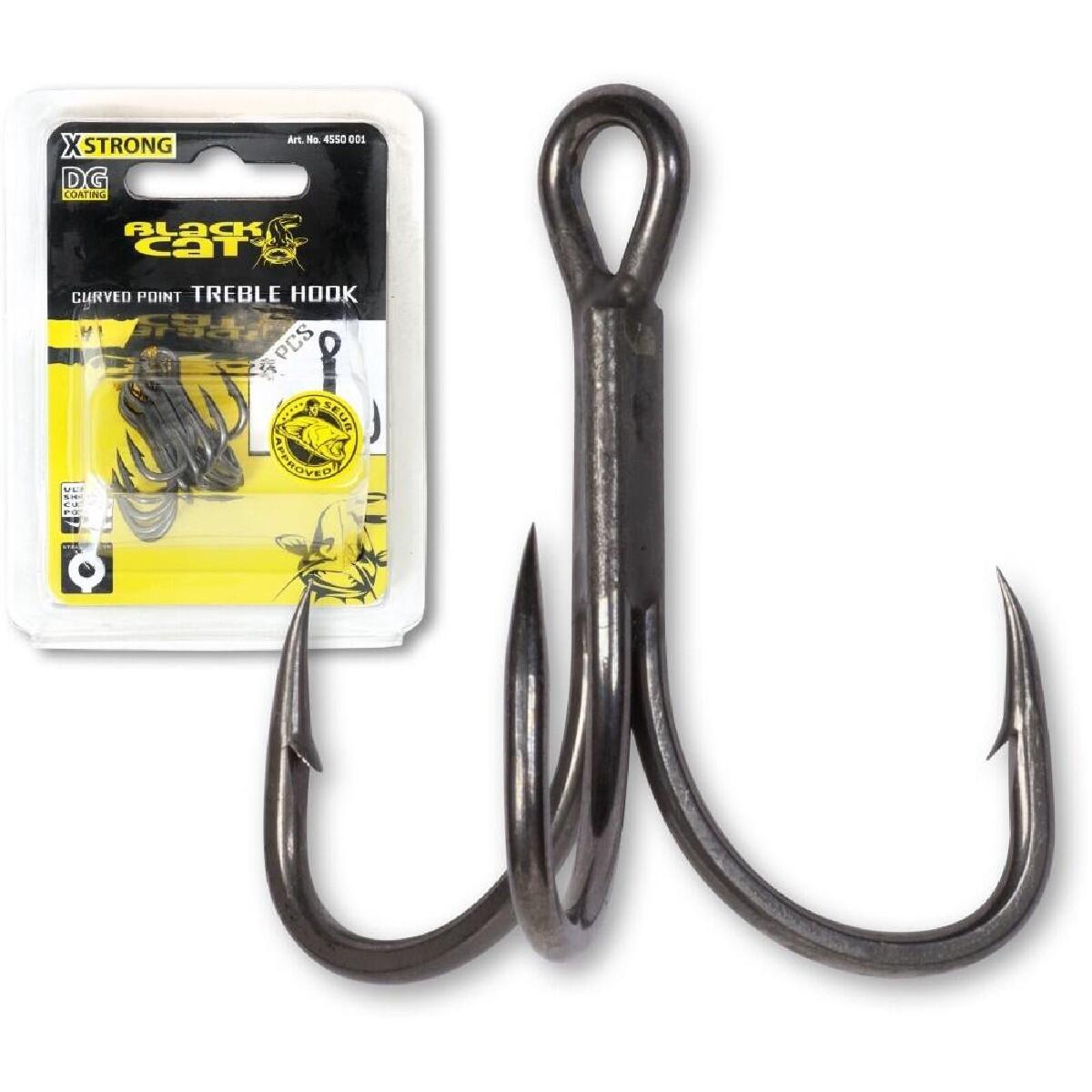 Black Cat Curved Point DG cârlig somn 5 buc