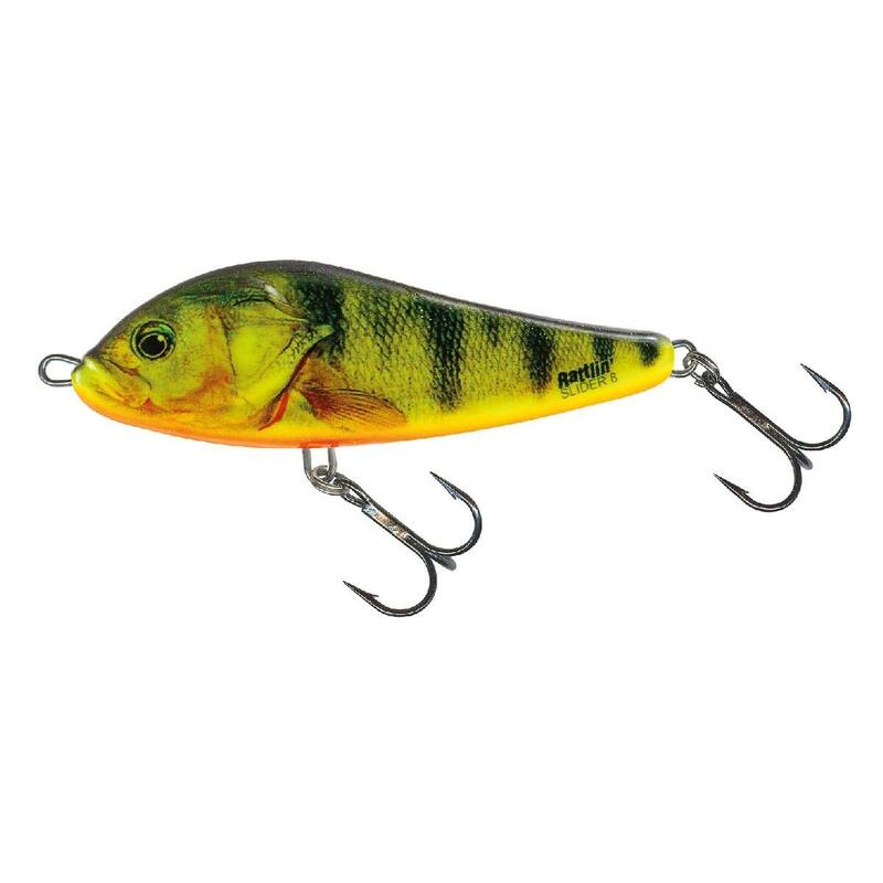 Salmo Rattlin Slider Sinking 11Cm Supernatural Hot Perch - Roofvis Jerkbaits