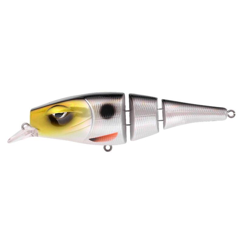 Poisson Nageur Spro Pikefighter Triple Jointed 110 SL (UV Silverfish)