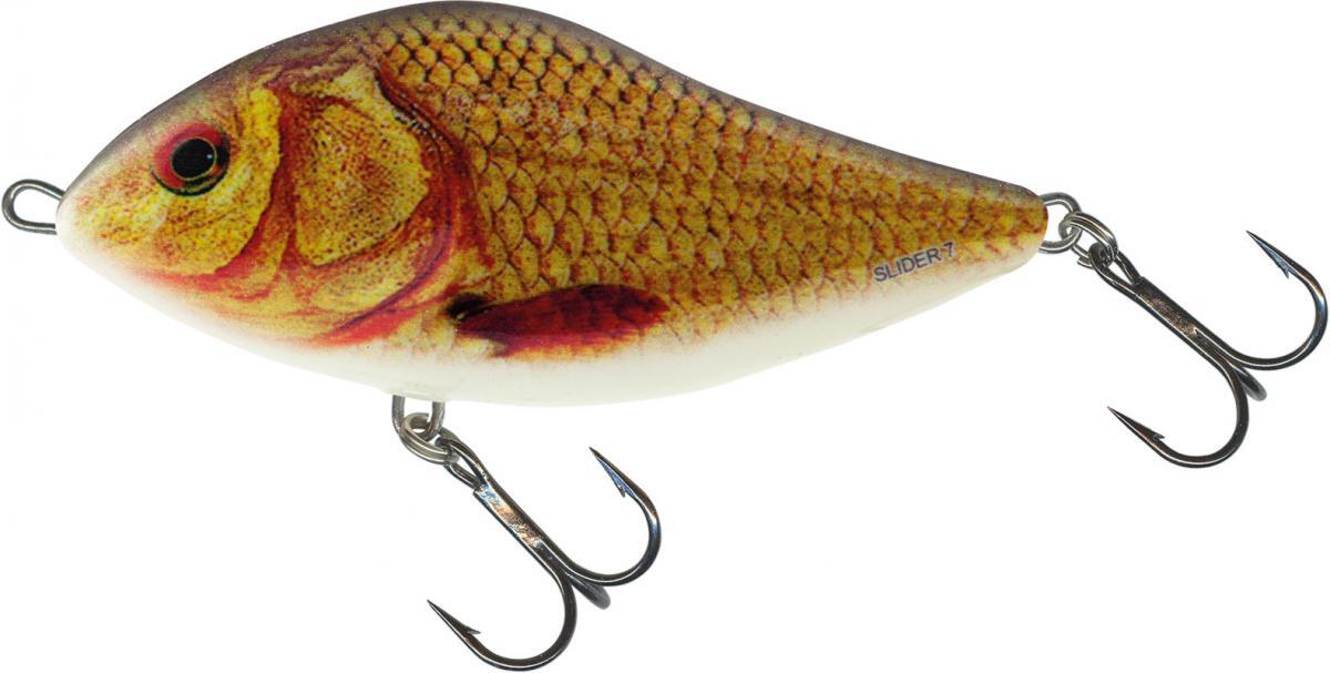 Swimbait Salmo Slider (SD12S - Golden Crucial) 2/2