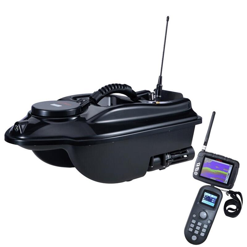 Boatman Actor Pro Voerboot H3 Zwart Fishfinder en GPS