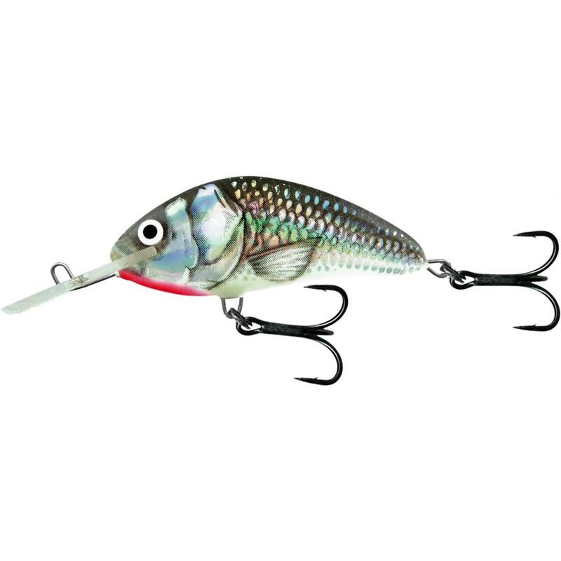 Salmo Hornet Floating 9cm Holographic Grey Shiner