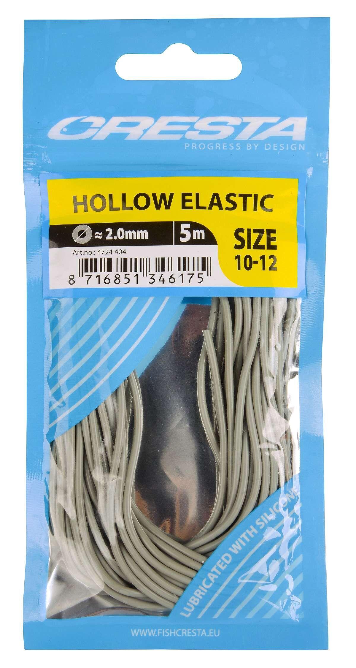 CRESTA Cresta Hollow Elastic 2.0 mm  5 m  grey