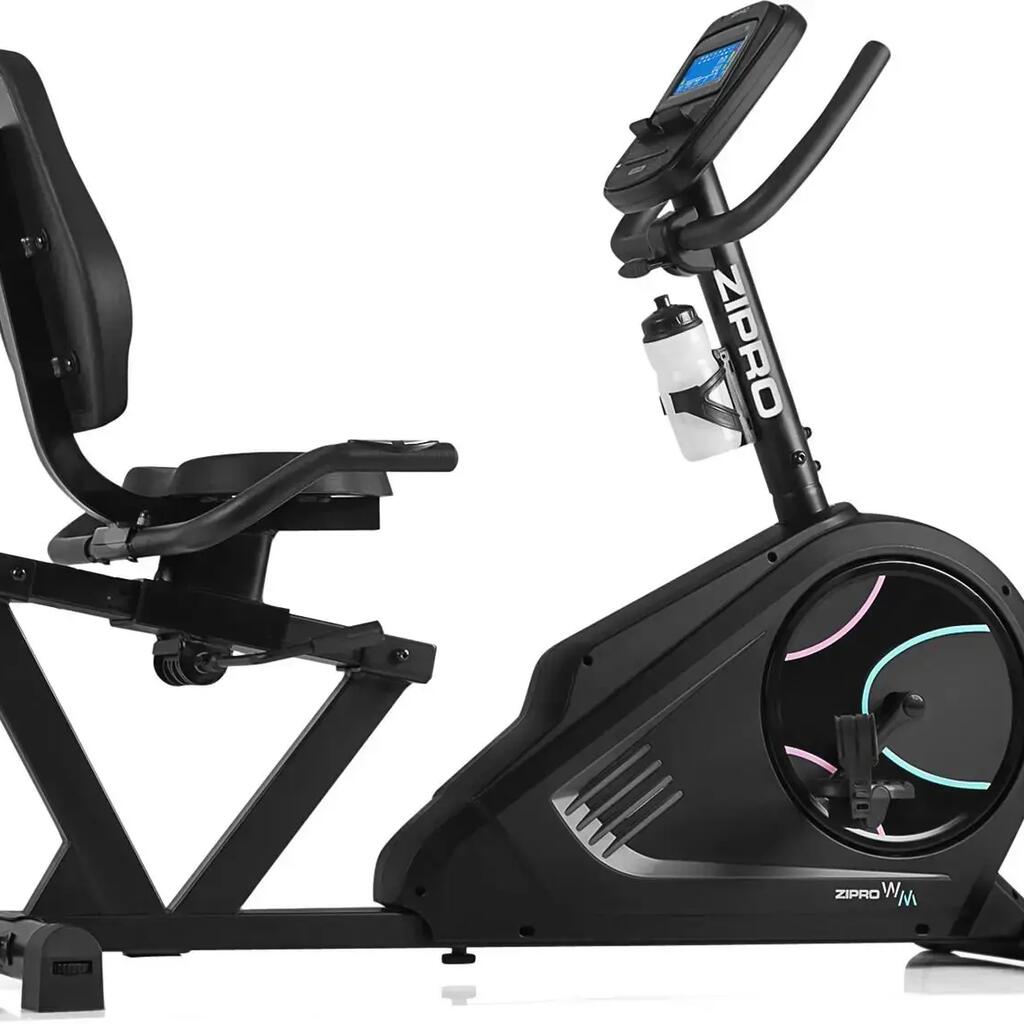 Електромагнитен хоризонтален велоергометър Zipro Glow WM iConsole+
