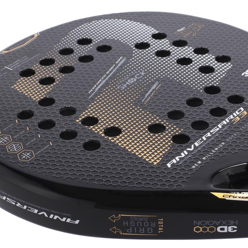 Pala de pádel adutlo Royal Padel RP 33 Aniversario Poly Dorado