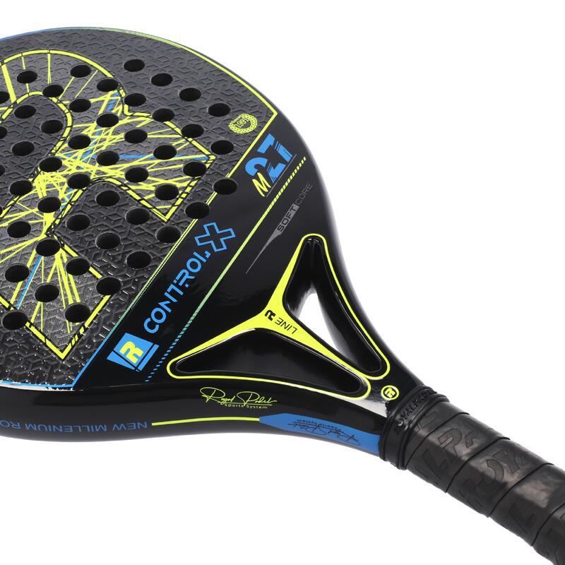 Raquete de padel adulto Royal Padel RP M27 Control X Yellow