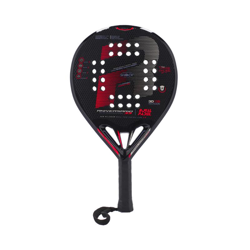 Racchetta da padel per adulti Royal Padel RP 33 Aniversario Hybrid Red