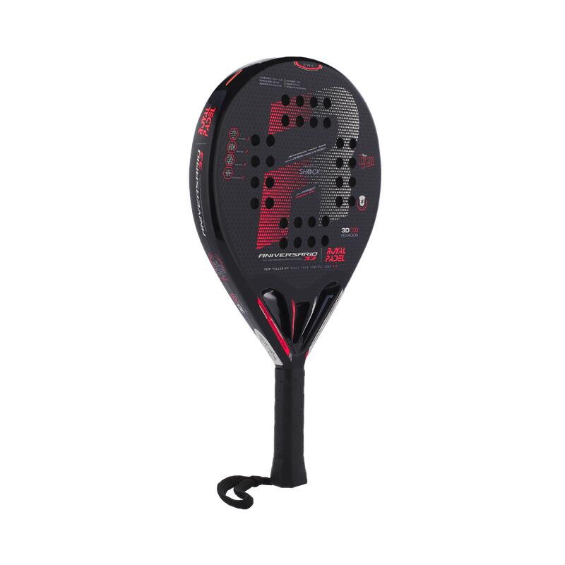 Racchetta da padel per adulti Royal Padel RP 33 Aniversario Hybrid Red