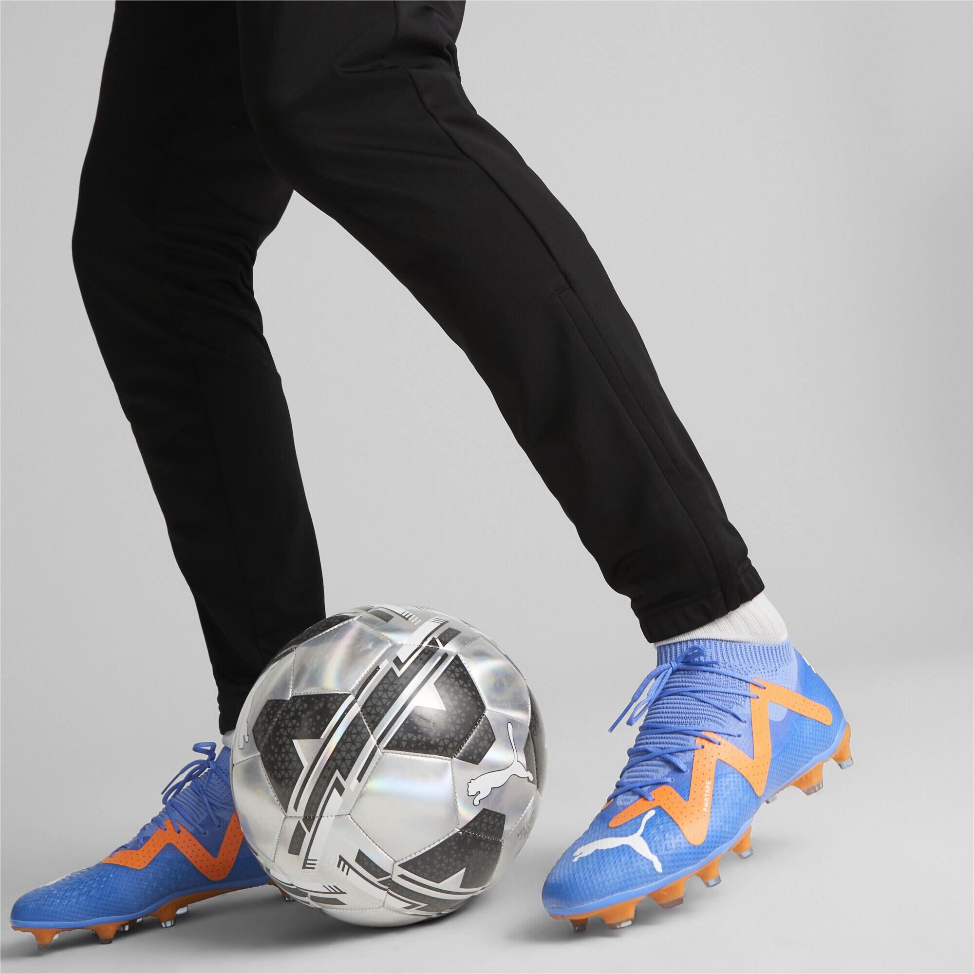 Botas de fútbol FUTURE Pro FG/AG PUMA Blue Glimmer White Ultra Orange 2/7