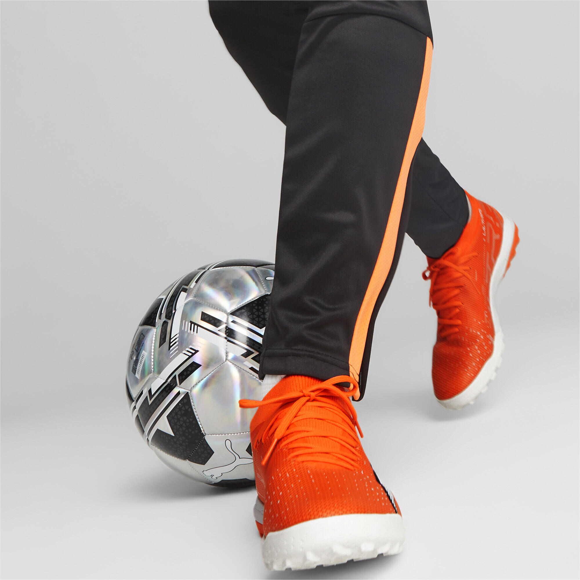 Scarpe da calcio ULTRA Match TT da uomo PUMA Ultra Orange White Blue Glimmer 2/7