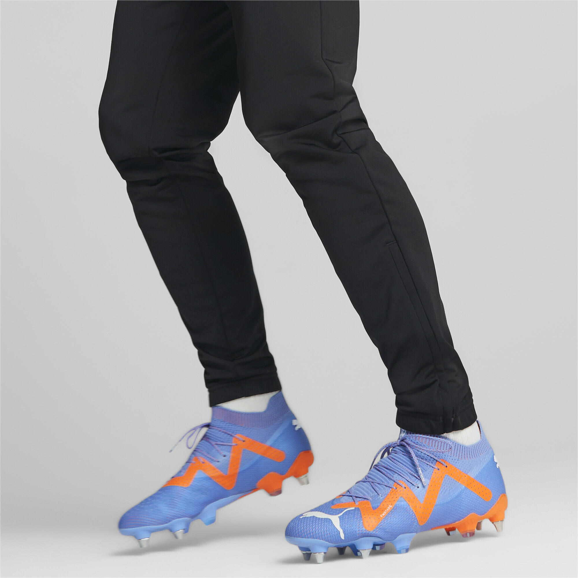 FUTURE ULTIMATE MxSG Fußballschuhe Herren PUMA Blue Glimmer White Ultra Orange 3/7