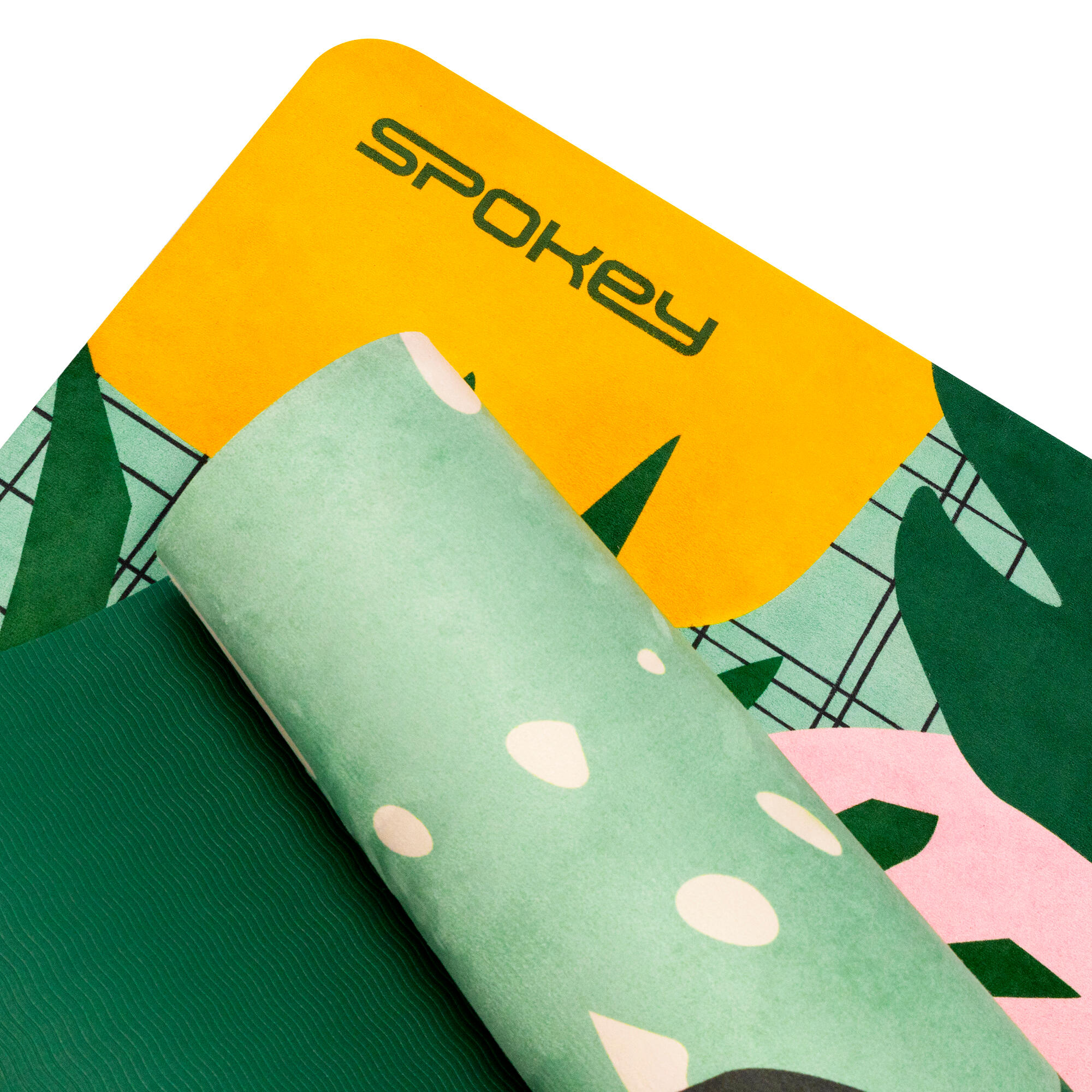 Esterilla de yoga Spokey Home Jungle de 4 mm 6/7