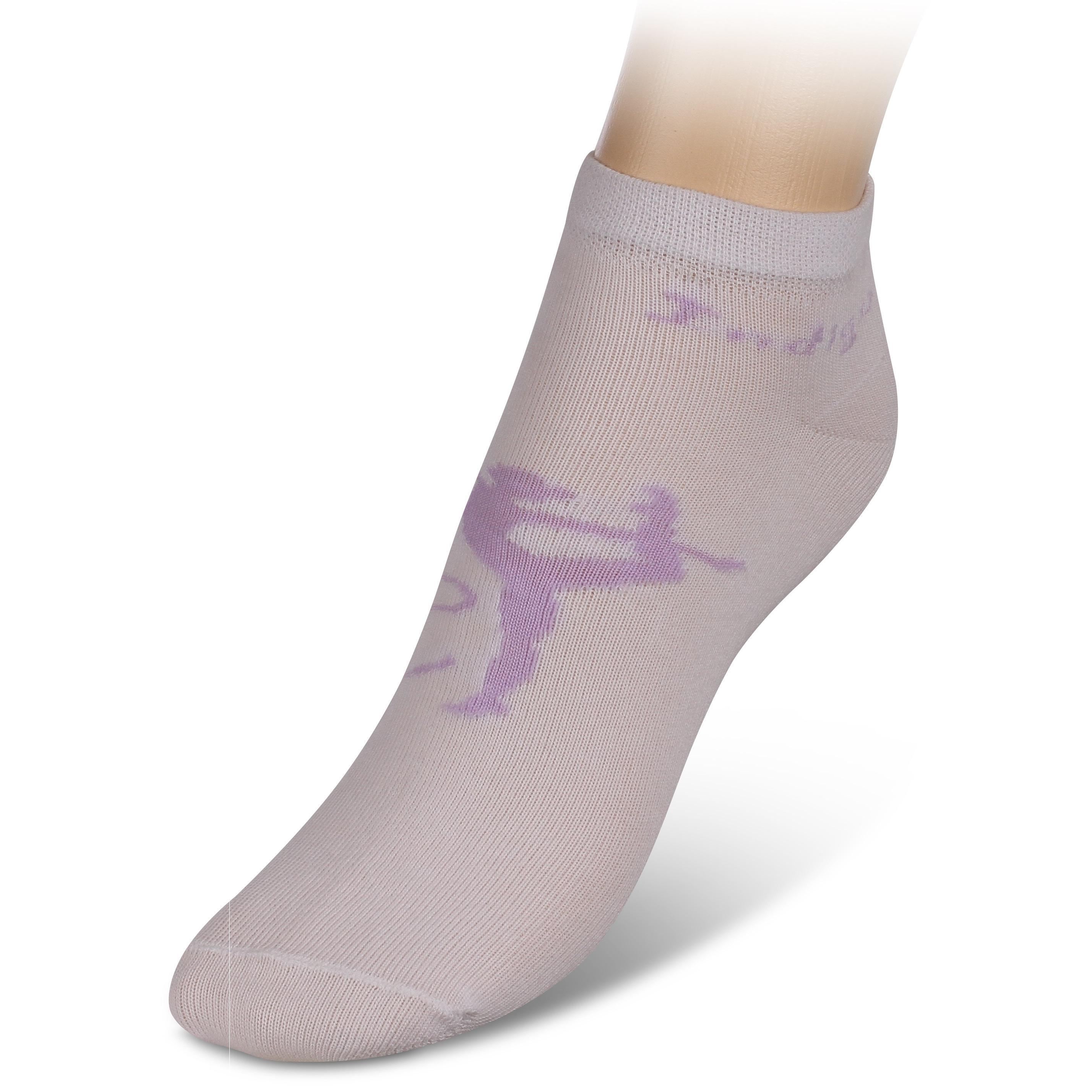 Gymnastiksocken Rhythmische Sportgymnastik mit Motiv INDIGO 3/3