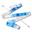 Ruban pour Gymnastique Rythmique avec Baguette 56 cm INDIGO 4,0 m