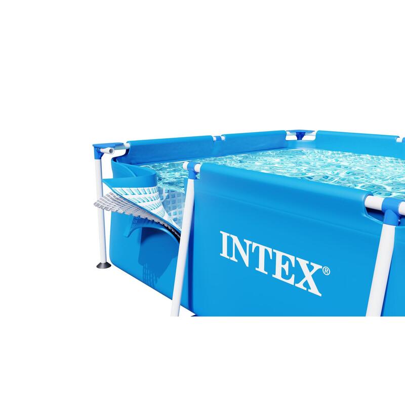 Basen ogrodowy stelażowy 260 x 160 x 65 cm 15w1 Intex 28271