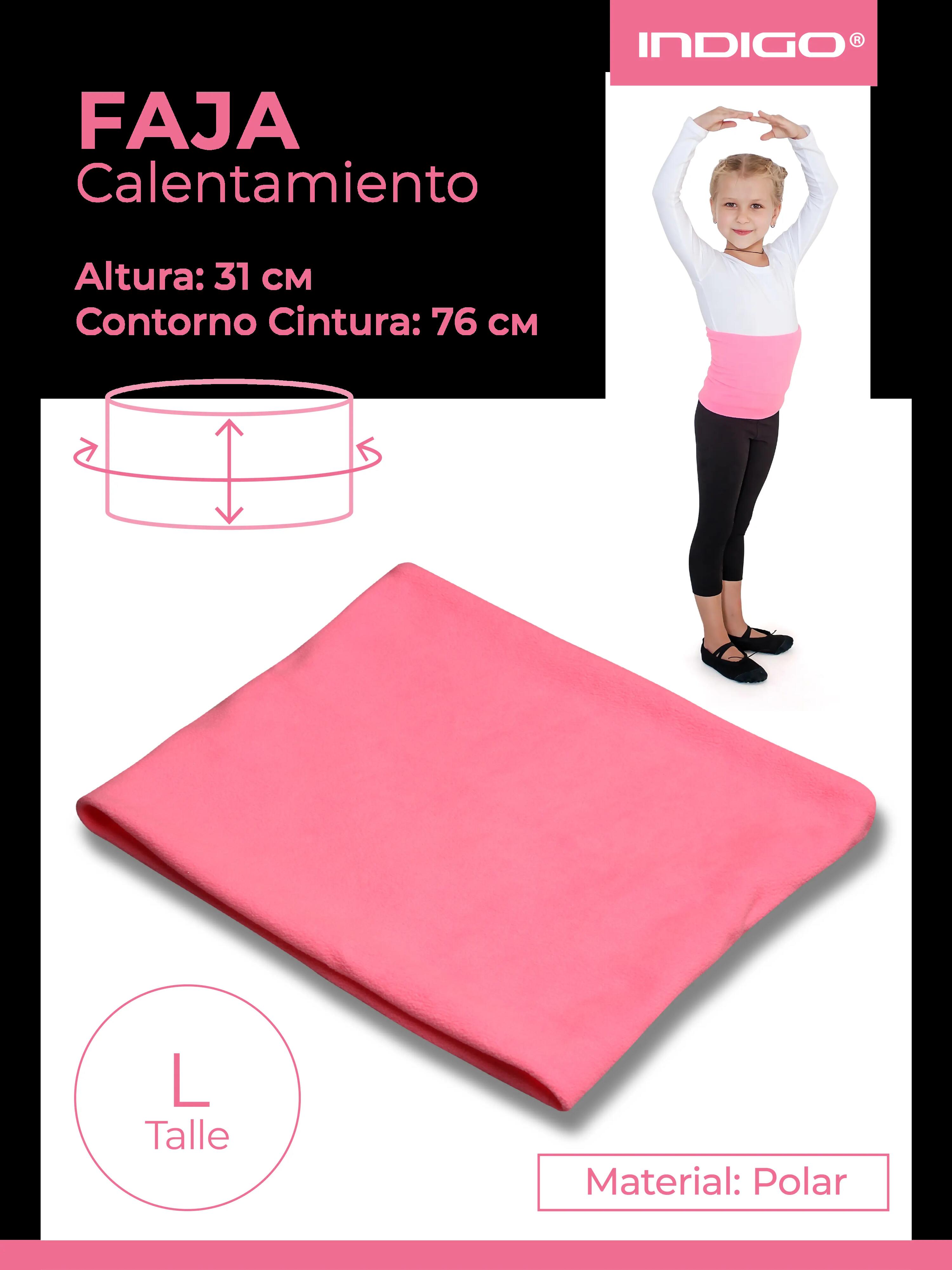 INDIGO Rhythmic Gymnastics and Dance Fleece Waist Warmer 4/4