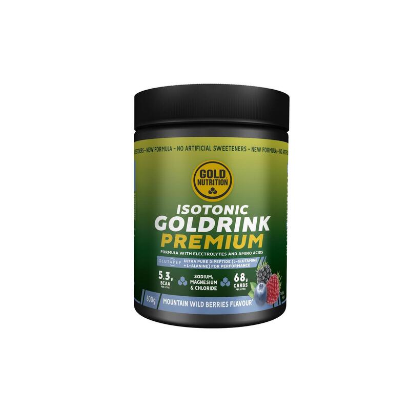 BEBIDA ISOTÓNICA GOLD DRINK PREMIUM BERRY- 600 G