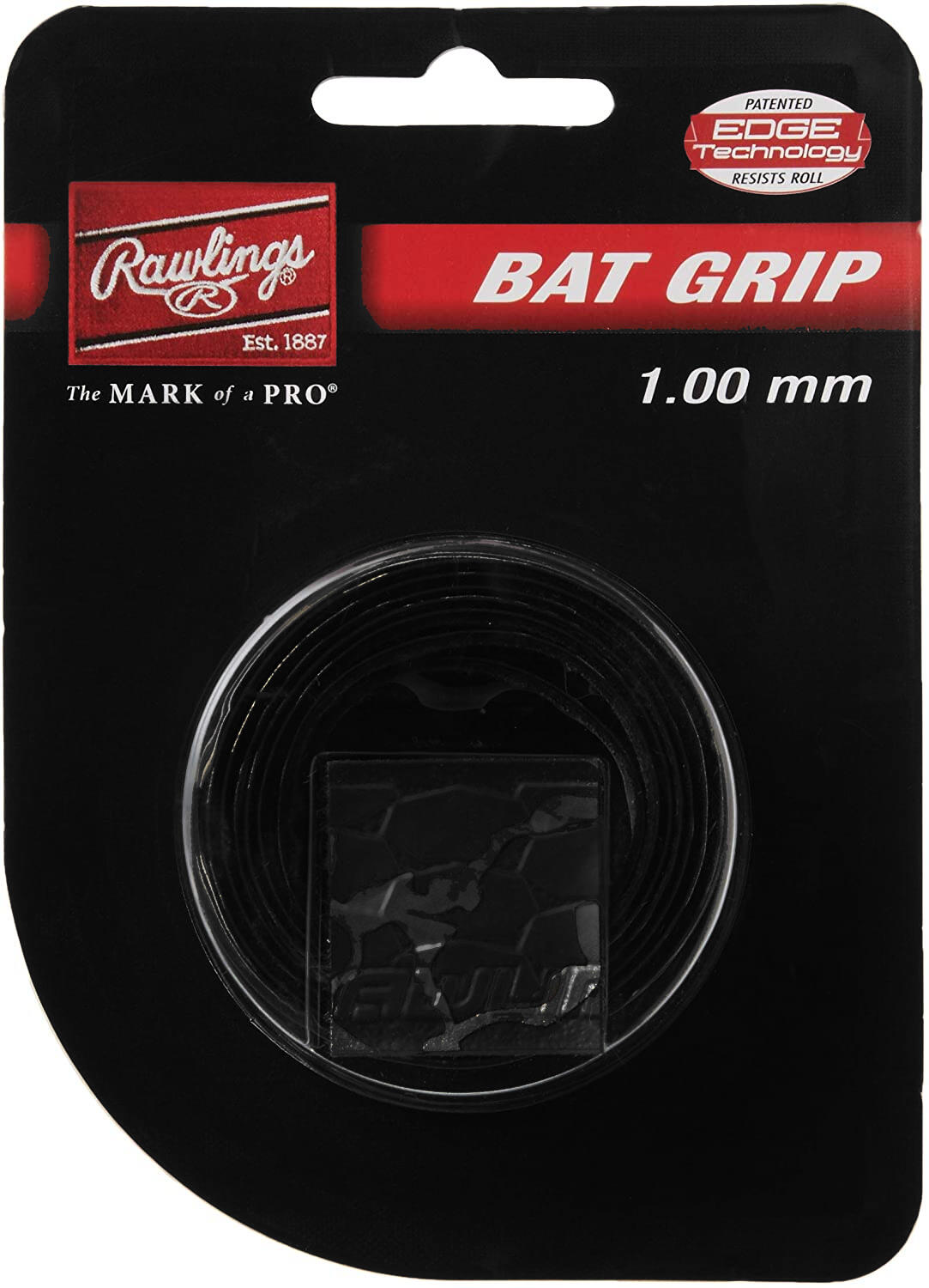 Bat Grip Softball Baseball Premium Schwarz 1.00 mm 4/5