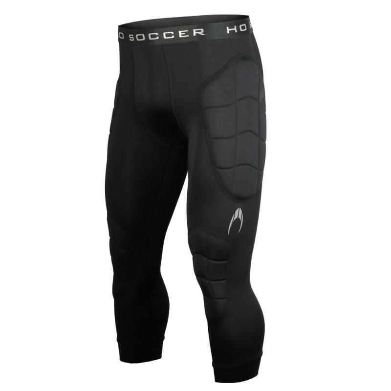Ho Soccer - Pantalon 3/4 Thermique De Football Raven Avec Protections. - Sous Vêtement Haut - Noir - 6 À 8 Ans - Decathlon