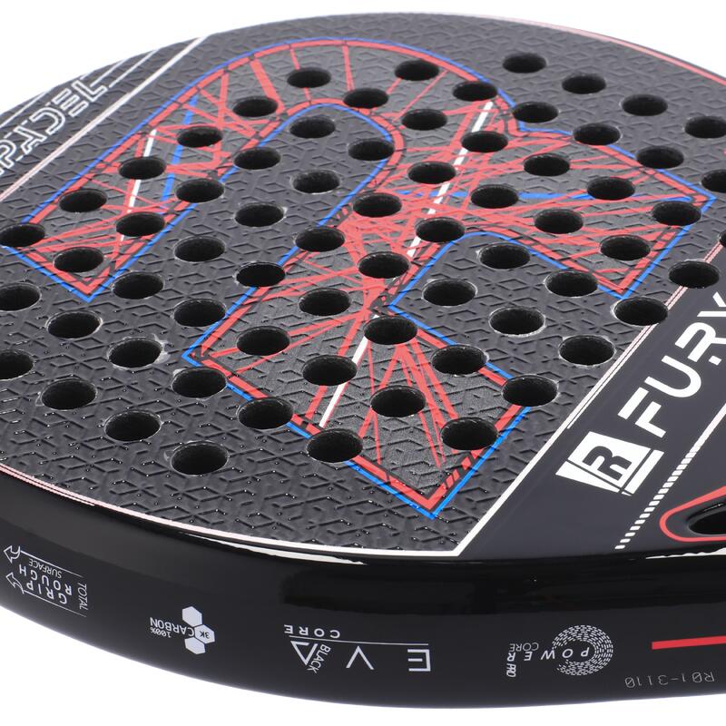 Pala de pádel adutlo Royal Padel RP M27 Fury Roja