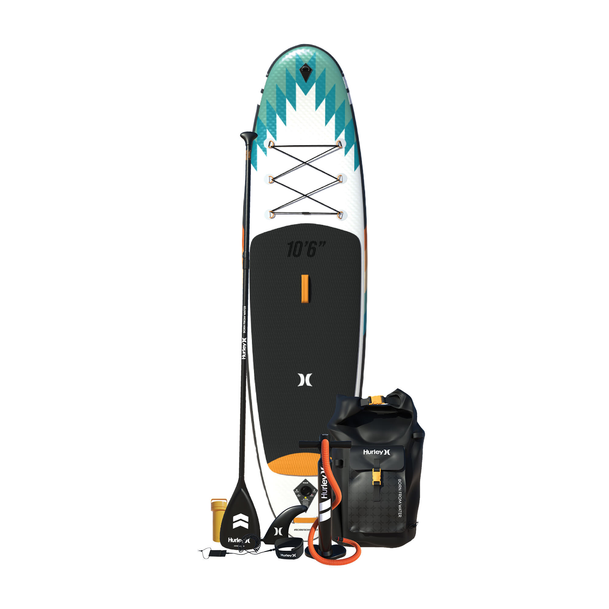 Hurley Advantage OUTSIDER 10'6 Inflatable Paddle Board Package 2/6