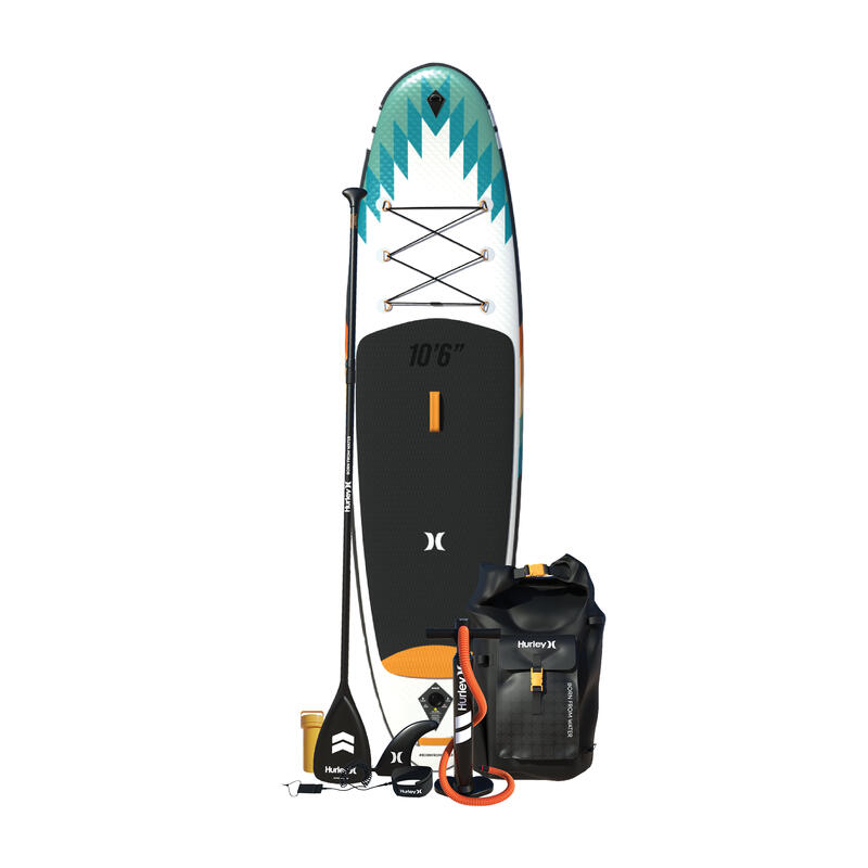 Ensemble de planche à pagaie gonflable Hurley Advantage Outsider 10'6"