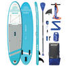 AQUAPLANET Opblaasbaar kajak paddleboard set - Rockit blauw