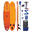 AQUAPLANET Aufblasbares Stand-Up Paddleboard Set - AllRound Ten Orange