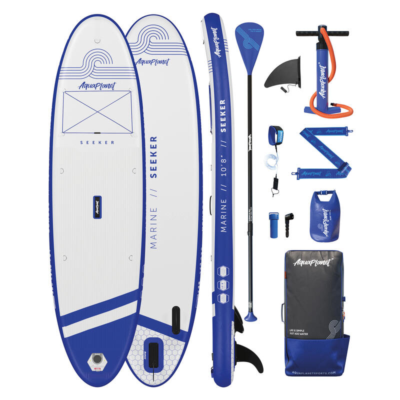Pacchetto paddle board gonfiabile Aquaplanet SEEKER 10'8"