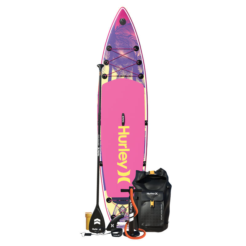 Hurley ApexTour Malibu 11'8" opblaasbaar paddleboardpakket