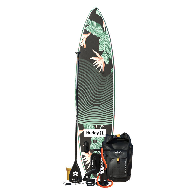 Hurley ApexTour Shock Wave 11'8" opblaasbaar paddleboardpakket
