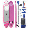 AQUAPLANET Kit de planche à pagaie gonflable pour kayak - Rockit, rose