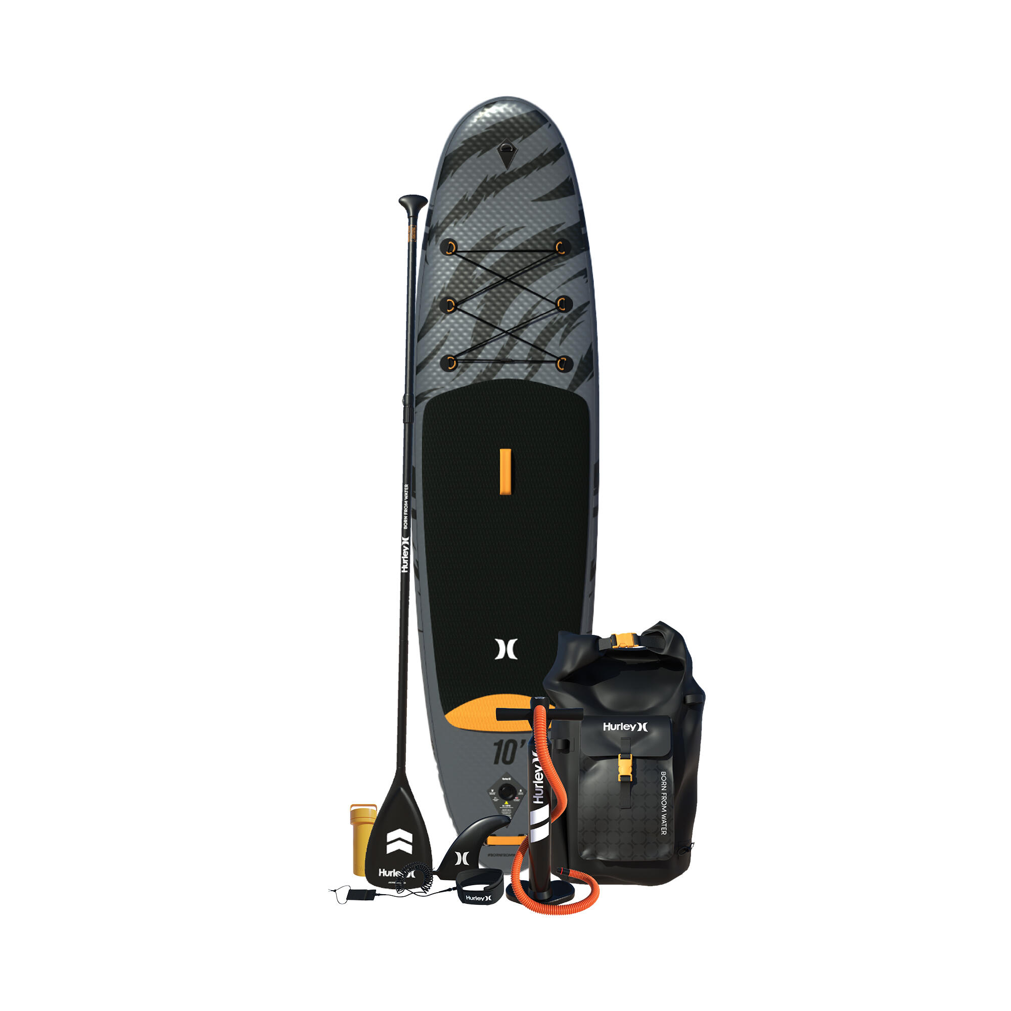 Advantage BLACK TIGER 10' Inflatable Paddle Board Package 2/7