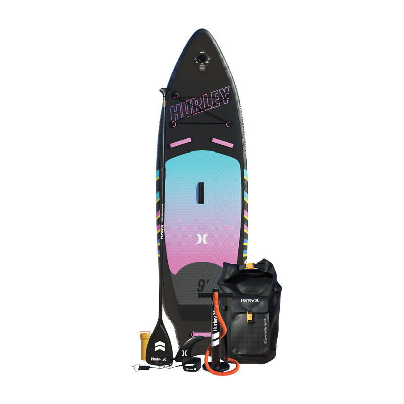 Pack planche à pagaie gonflable Hurley Phantomsurf OMBRE 9'