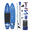 Conjunto de prancha de remo inflável Aquaplanet BOLT 9'4" - Azul