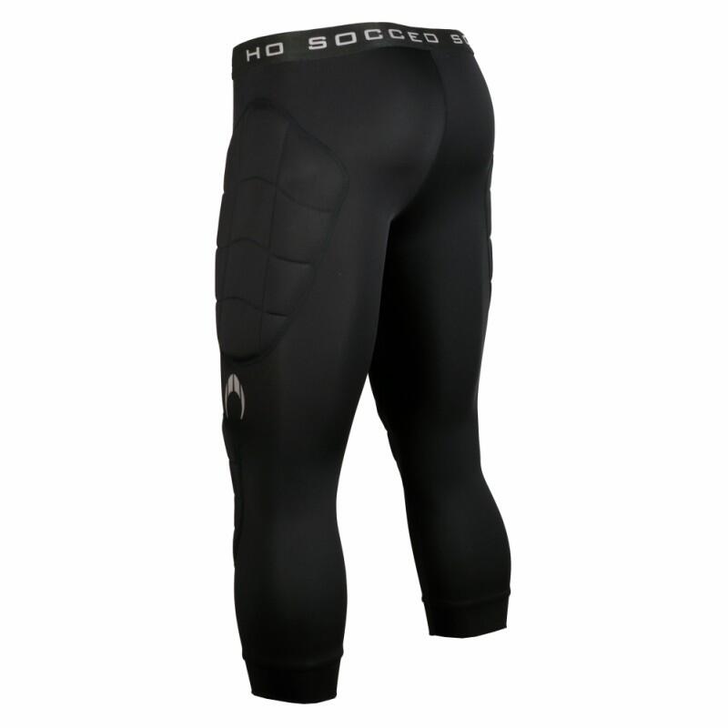 Pantalon 3/4 thermique de football Raven avec protections.