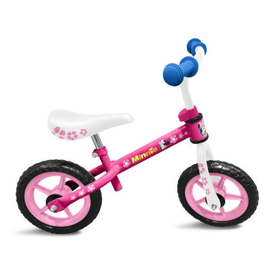 Bici senza pedali 10" Minnie Mouse 2-4 anni Rosa