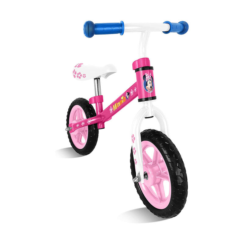 Bicicleta Equilibrio Menina 10 polegadas Minnie Mouse 2-4 anos