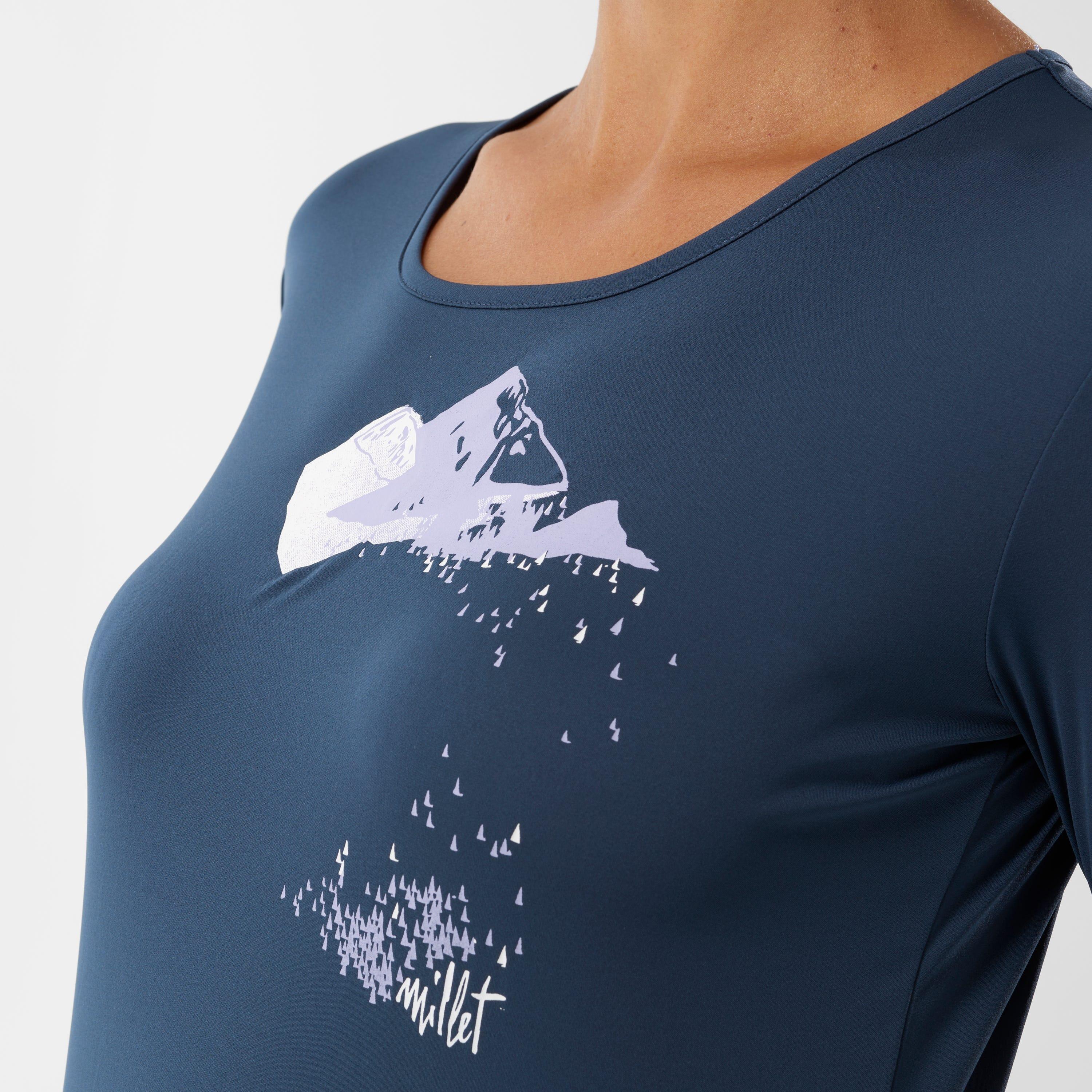 Decathlon tee cheap shirt randonnée femme