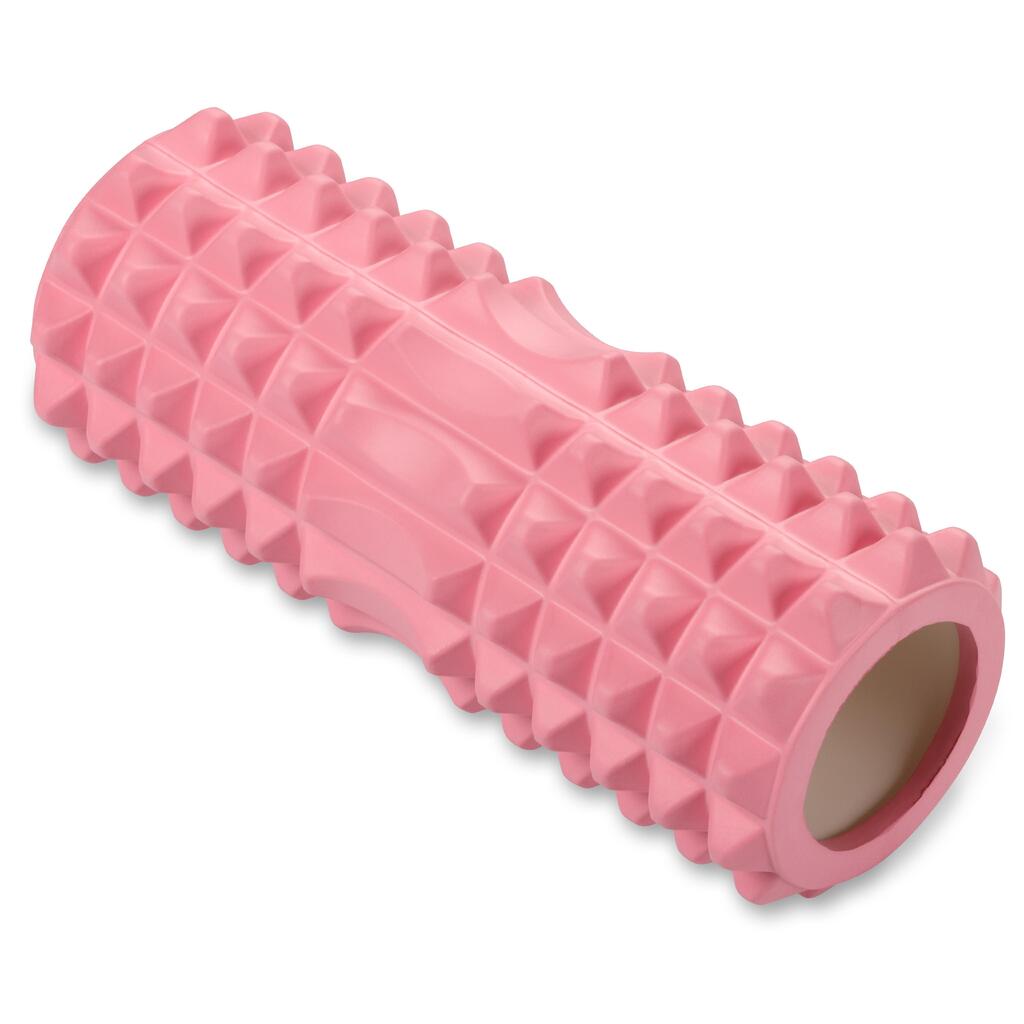 INDIGO Round Foam Roller for Massage and Yoga PVC 33x14 cm