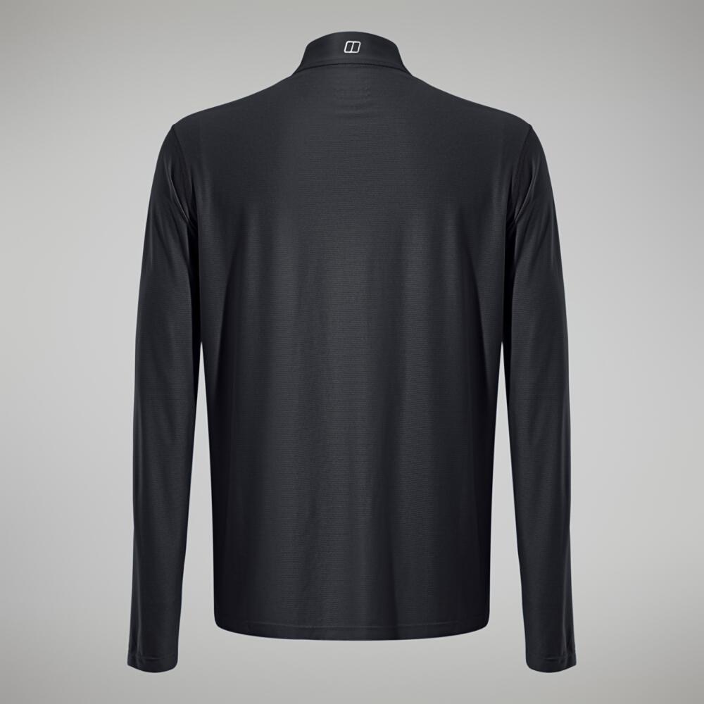 24/7 Long Sleeve Half Zip Base Layer - Black 5/5