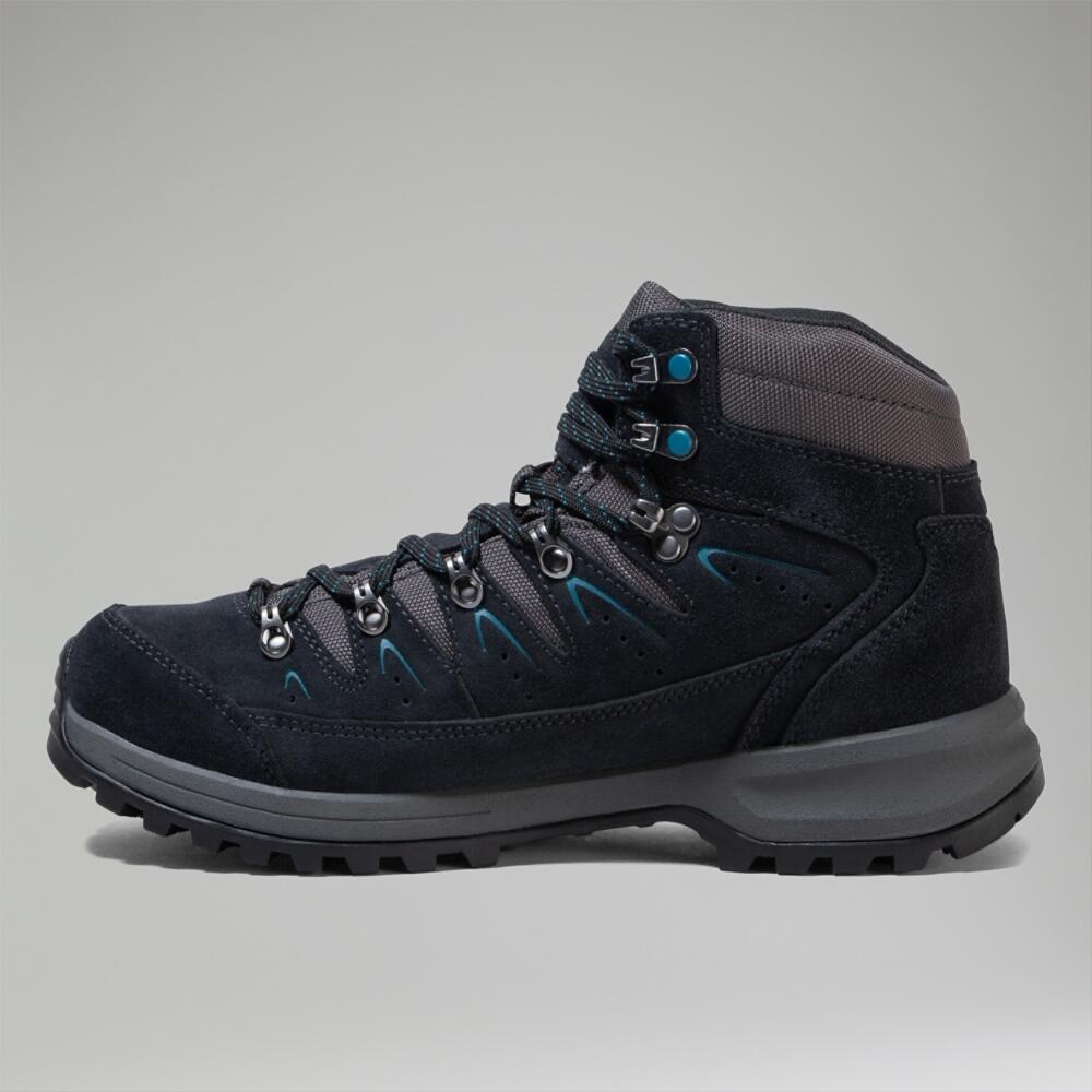 Womens Explorer Trek Gore-Tex Tech Boots - Blue 3/4
