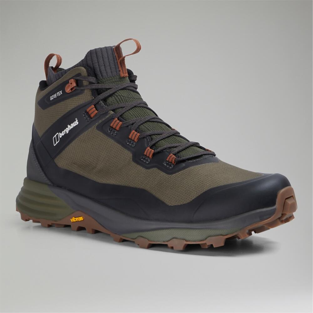 Mens VC22 Mid Gore-Tex Boots - Brown 2/5