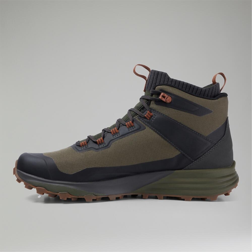 Mens VC22 Mid Gore-Tex Boots - Brown 3/5