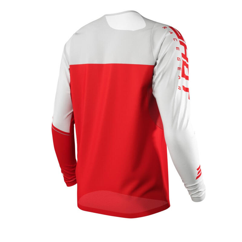 Maglia Manica Lunga mtb bambino Shot Revolt, Rosso