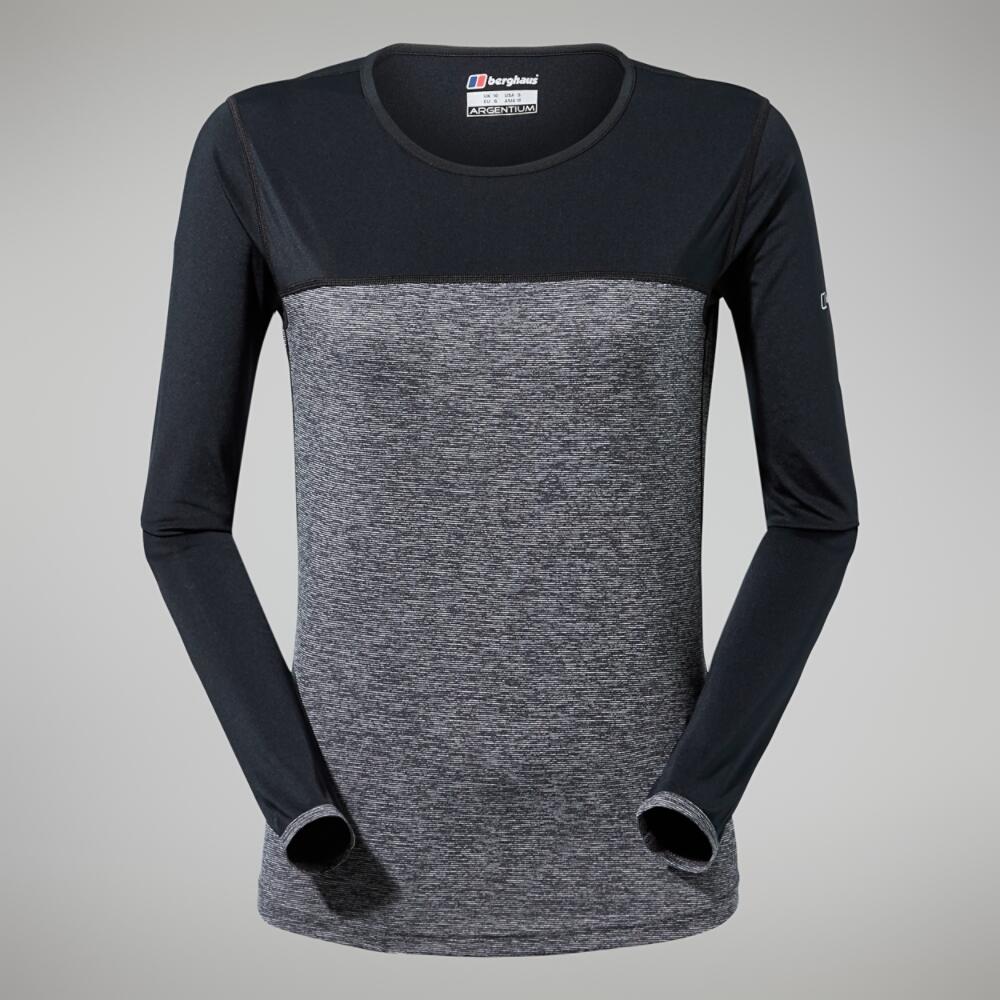 Voyager Tech Long Sleeve T-Shirt - Grey 4/5