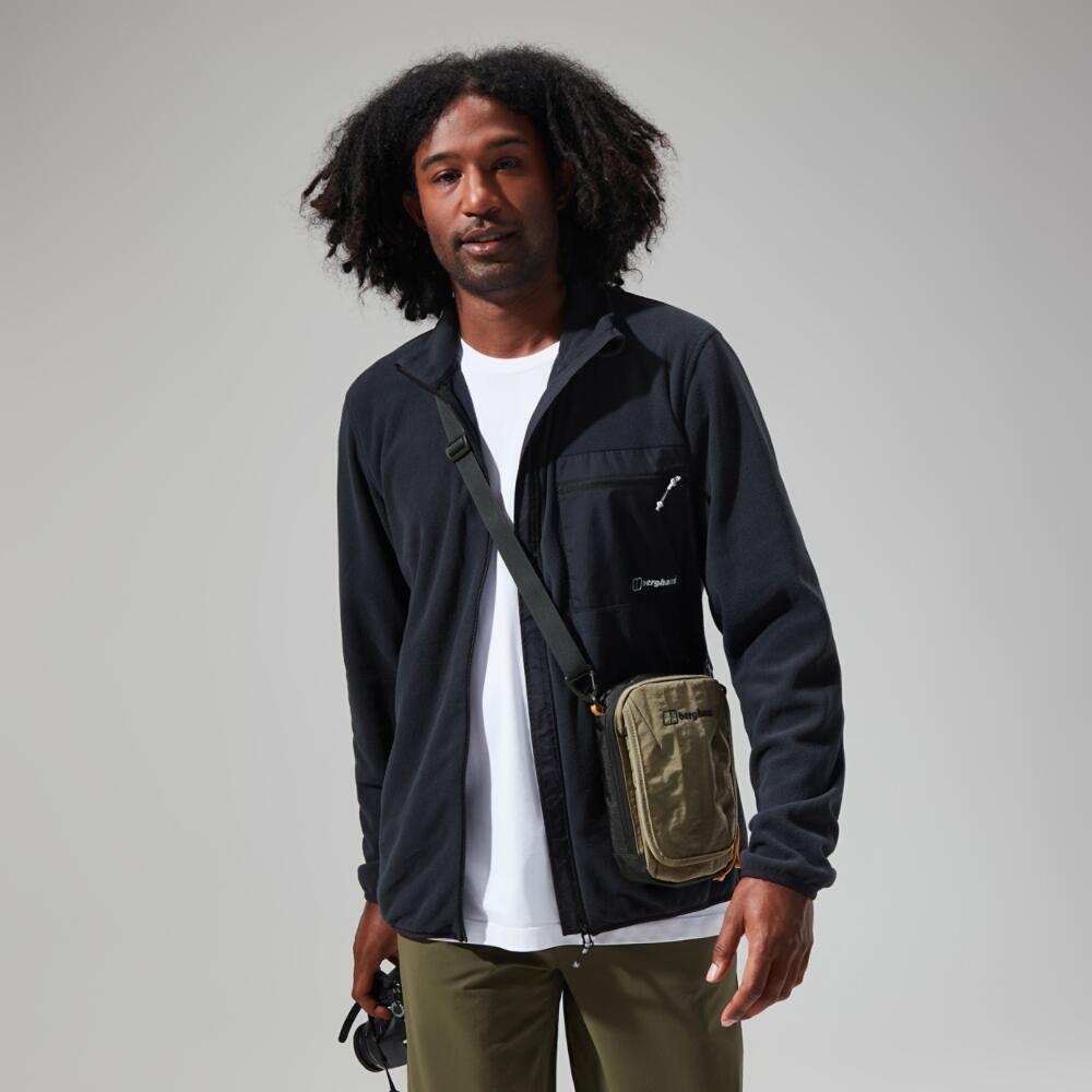 Aslam MicroFleece Jacket Black BERGHAUS Decathlon