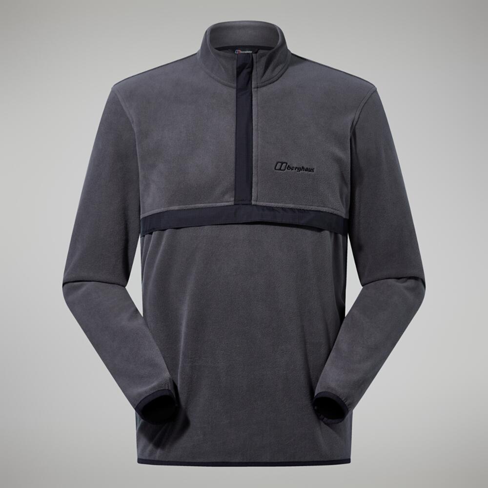 Aslam Half-Zip Micro-Fleece Jacket - Grey 4/5